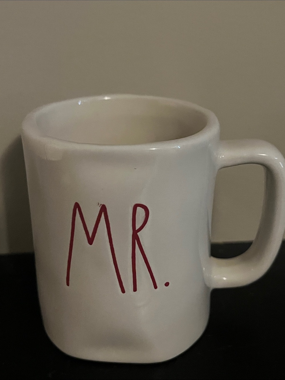 2/$10 Rae Dunn Mr. Espresso size Ceramic Decorative Mug